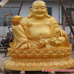 彌勒佛銅雕,招財(cái)彌勒佛銅雕