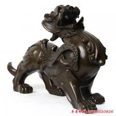 貔貅銅雕，神獸銅雕