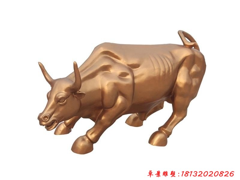 銅牛雕塑,廣場華爾街牛