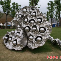 不銹鋼蓮蓬雕塑,公園不銹鋼雕塑