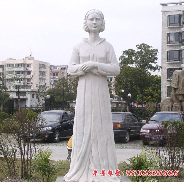 南丁格爾石雕,醫院人物石雕