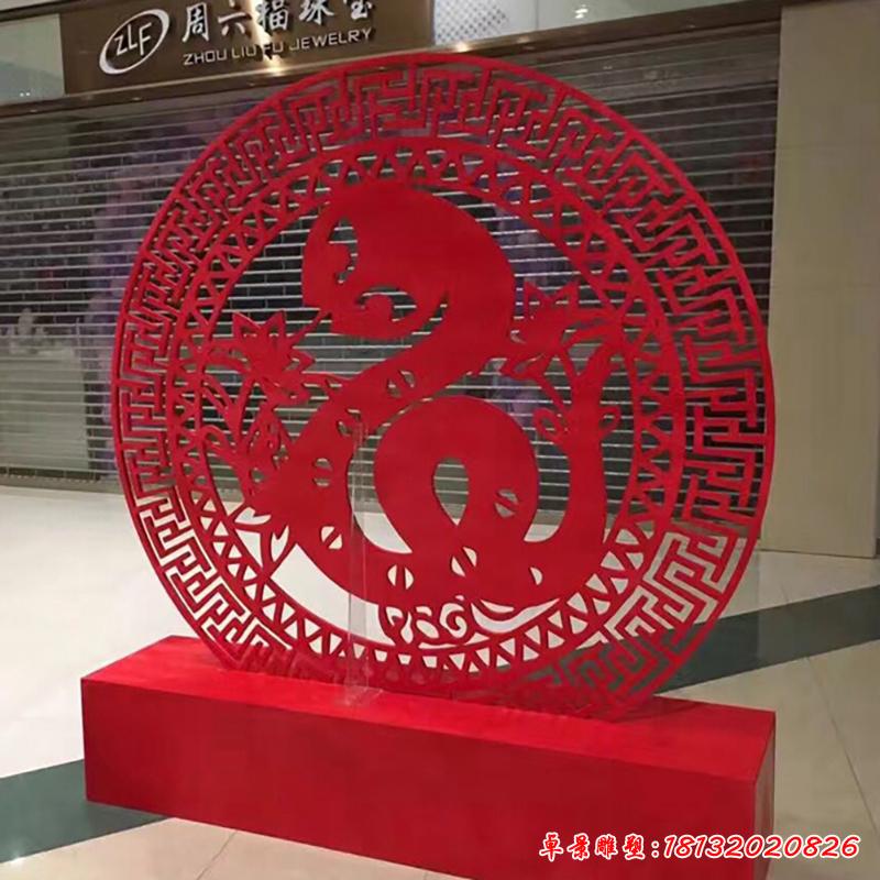 不銹鋼剪紙創意雕塑
