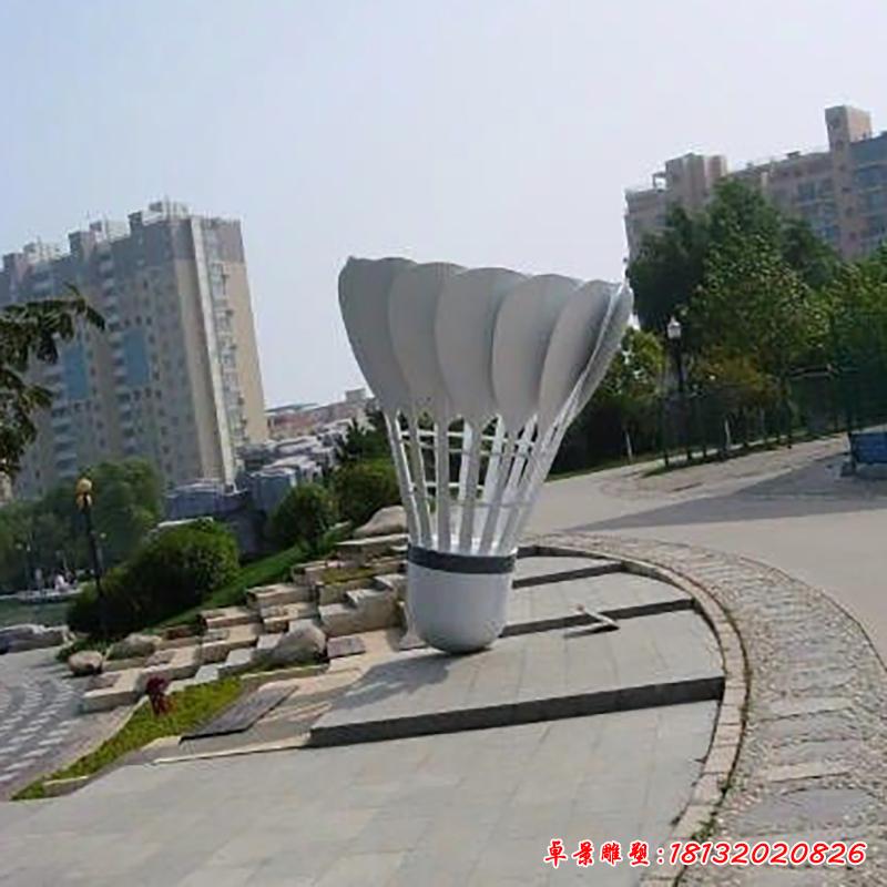 不銹鋼羽毛球雕塑,廣場不銹鋼雕塑