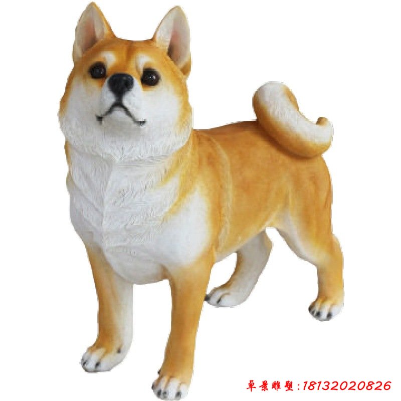 玻璃鋼狗動(dòng)物雕塑