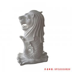 城市雕塑魚尾獅