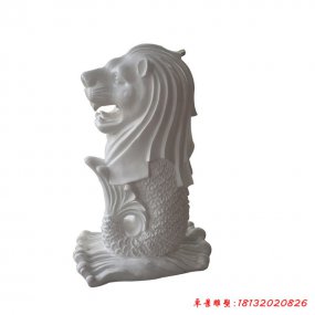 歐式噴水雕塑魚