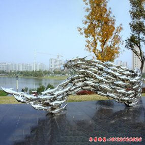 景觀雕塑魚