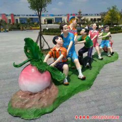 玻璃鋼運(yùn)動卡通人物